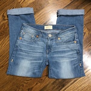 Big Star Remy Low Rise Ankle Cropped Jeans size 26